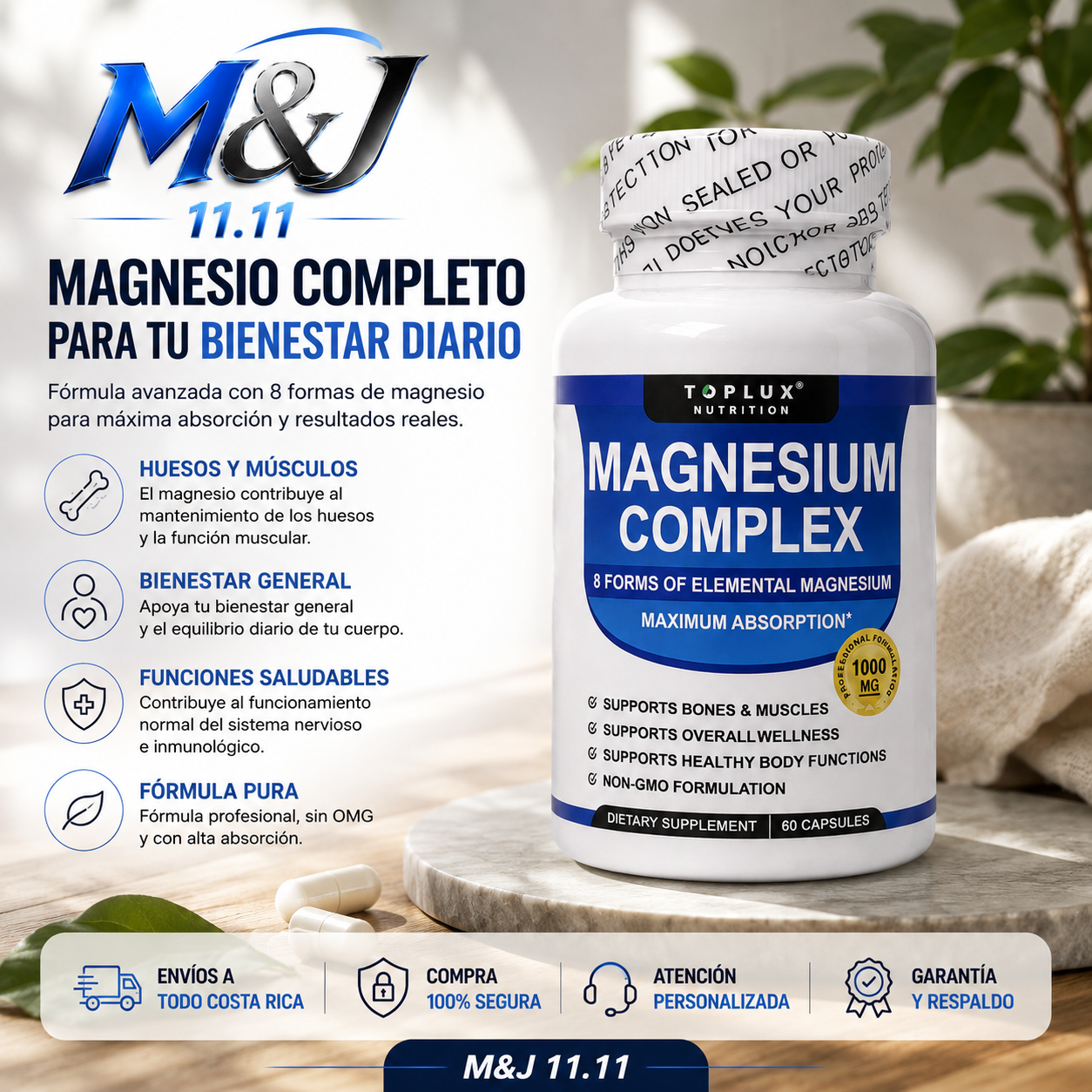Magnesium Complex | 60 Cap